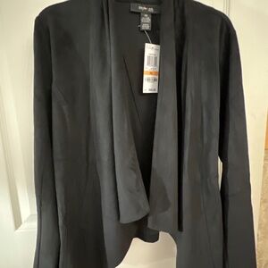 Style & Co. faux suede jacket NWT   PS